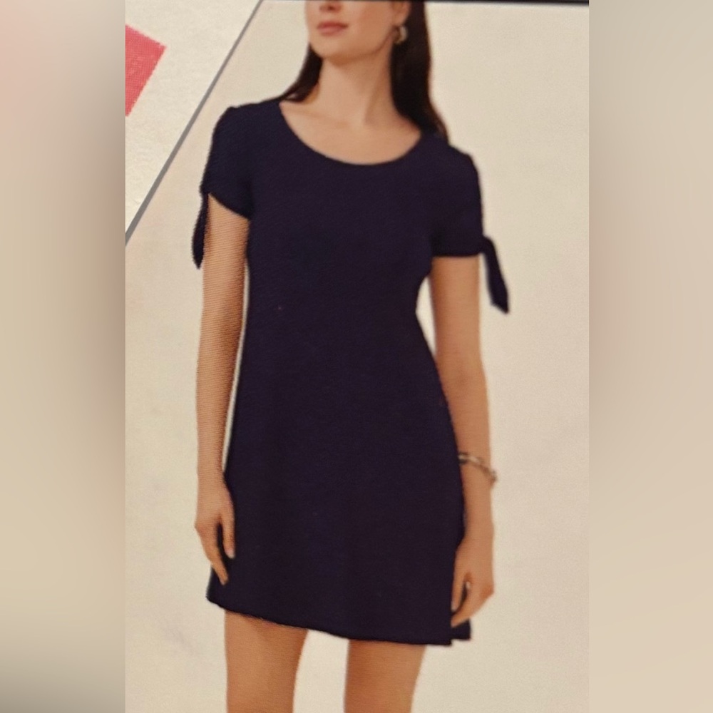 Elegant Navy Blue Women's dress xxl - Picture 1 of 5